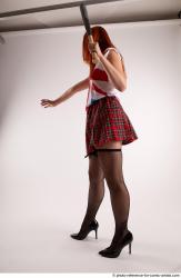 TINA STANDING POSE WITH BASEBALL BAT #2